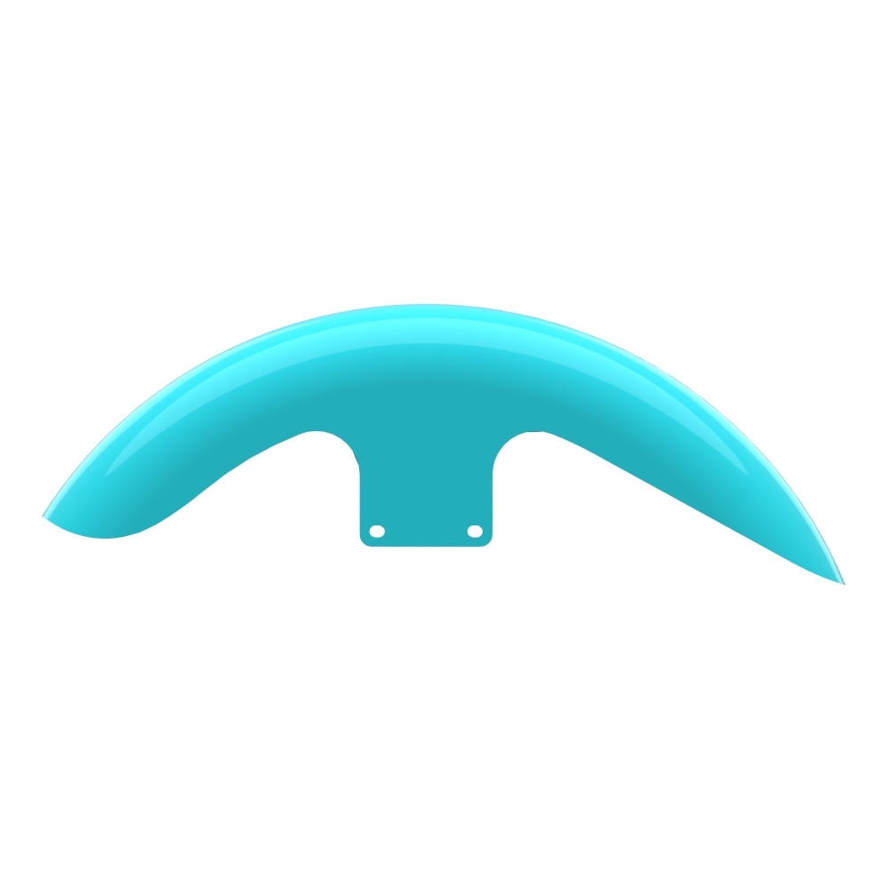 Color Matched Performance 21inch short front fender for '09-'23 harley touring