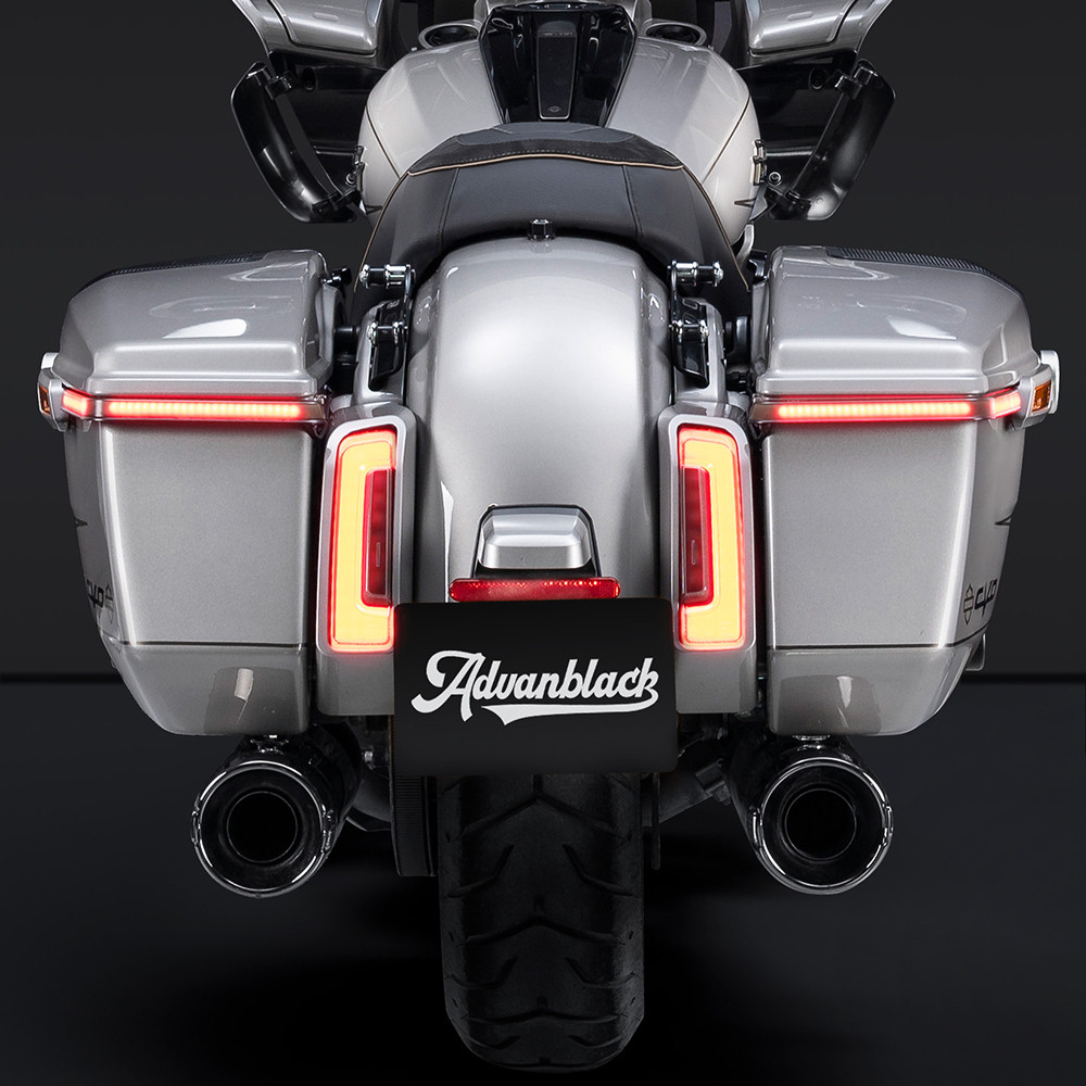 Hyper LED Light w/ Sequential Red Turn Signal Saddlebags lights For '23.5Up Harley Touring