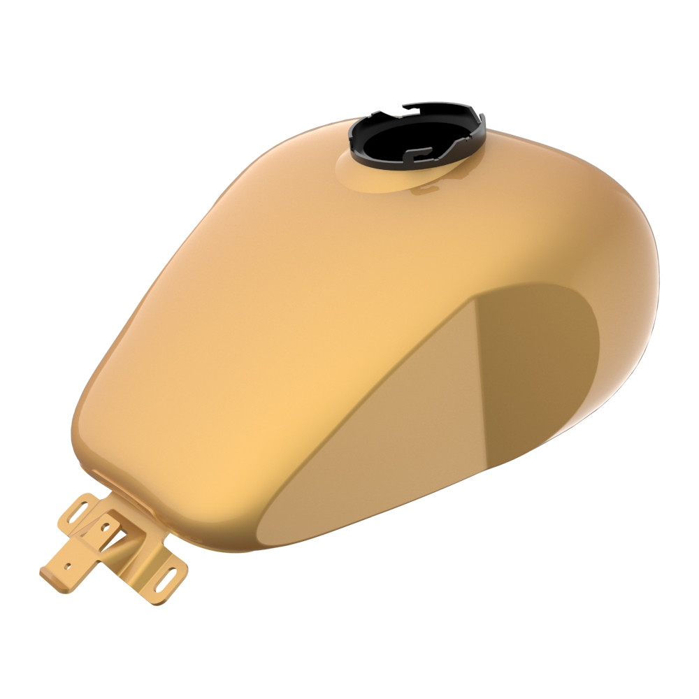 Advanblack Holeshot Gas Tank with Knee Cutout for '08-'23 Harley Touring Models
