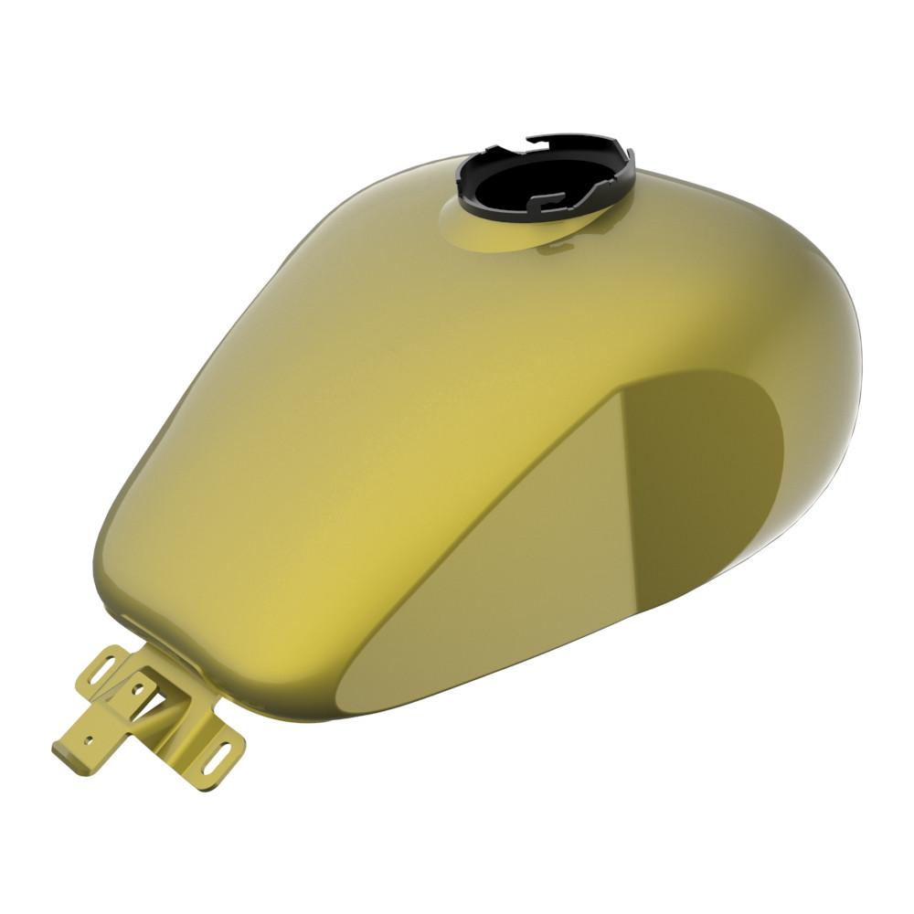 Advanblack Holeshot Gas Tank with Knee Cutout for '08-'23 Harley Touring Models