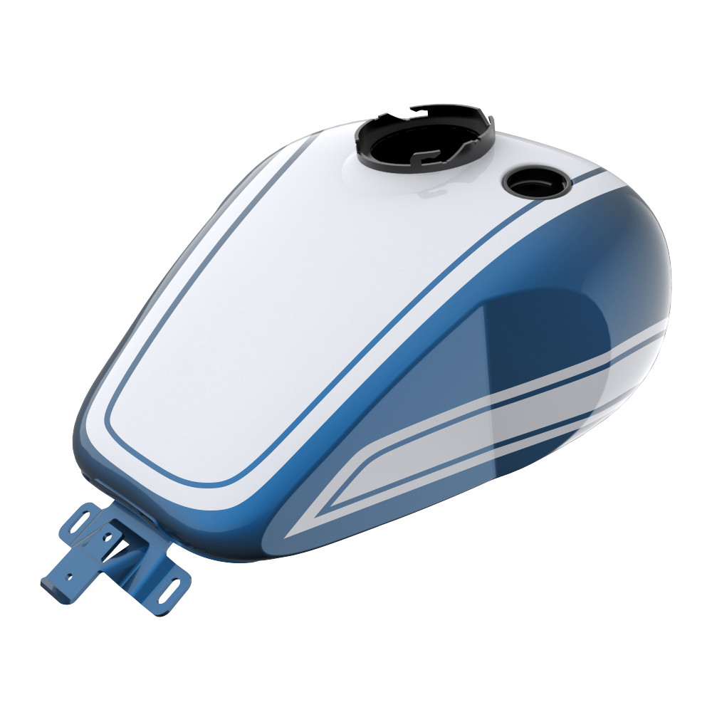 Advanblack Holeshot Gas Tank with Knee Cutout for '08-'23 Harley Touring Models