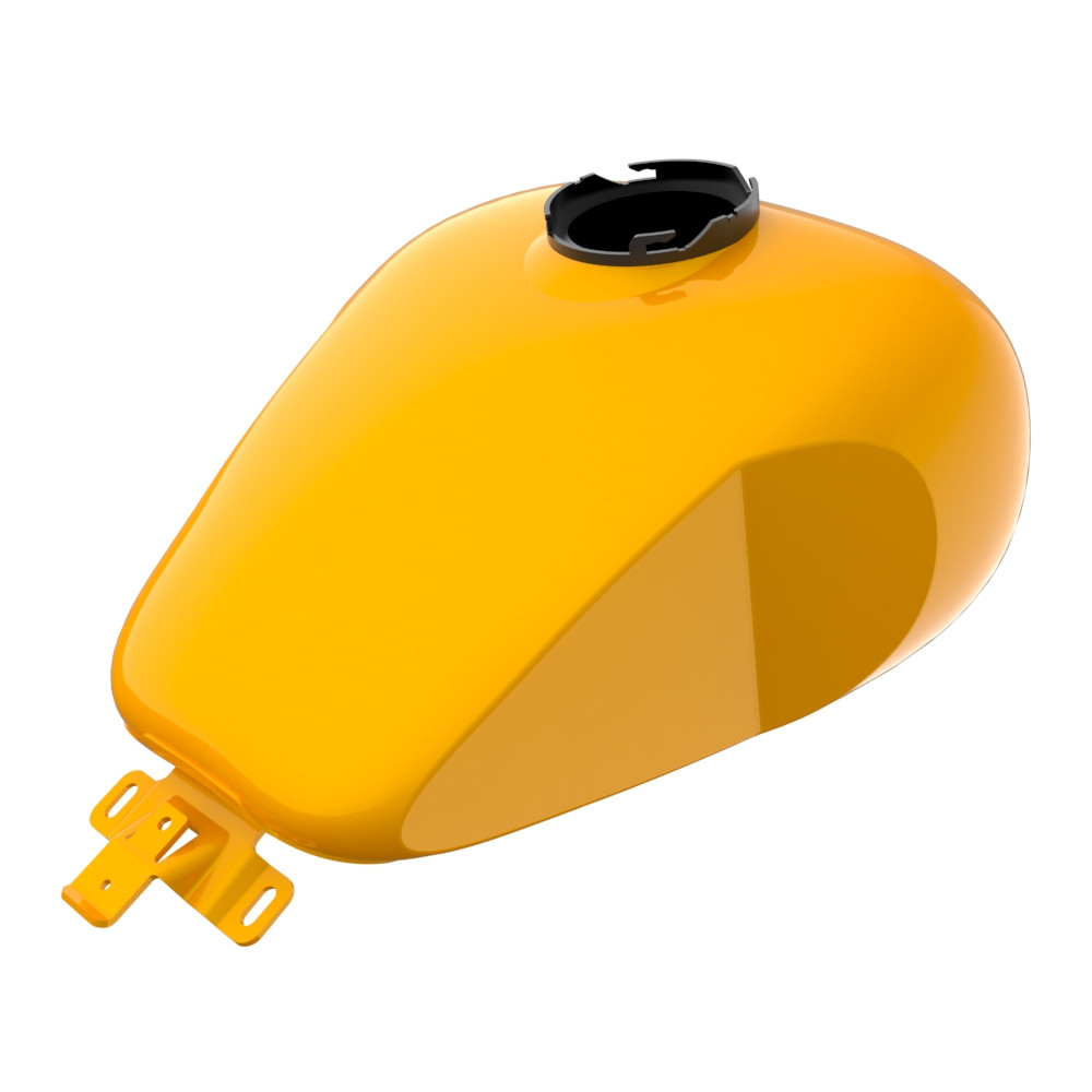 Advanblack Holeshot Gas Tank with Knee Cutout for '08-'23 Harley Touring Models
