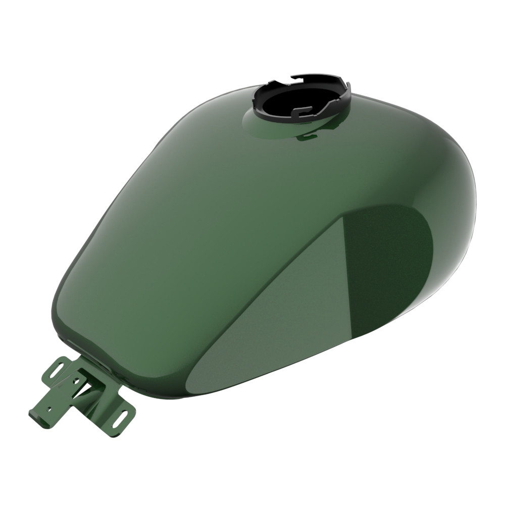 Advanblack Holeshot Gas Tank with Knee Cutout for '08-'23 Harley Touring Models