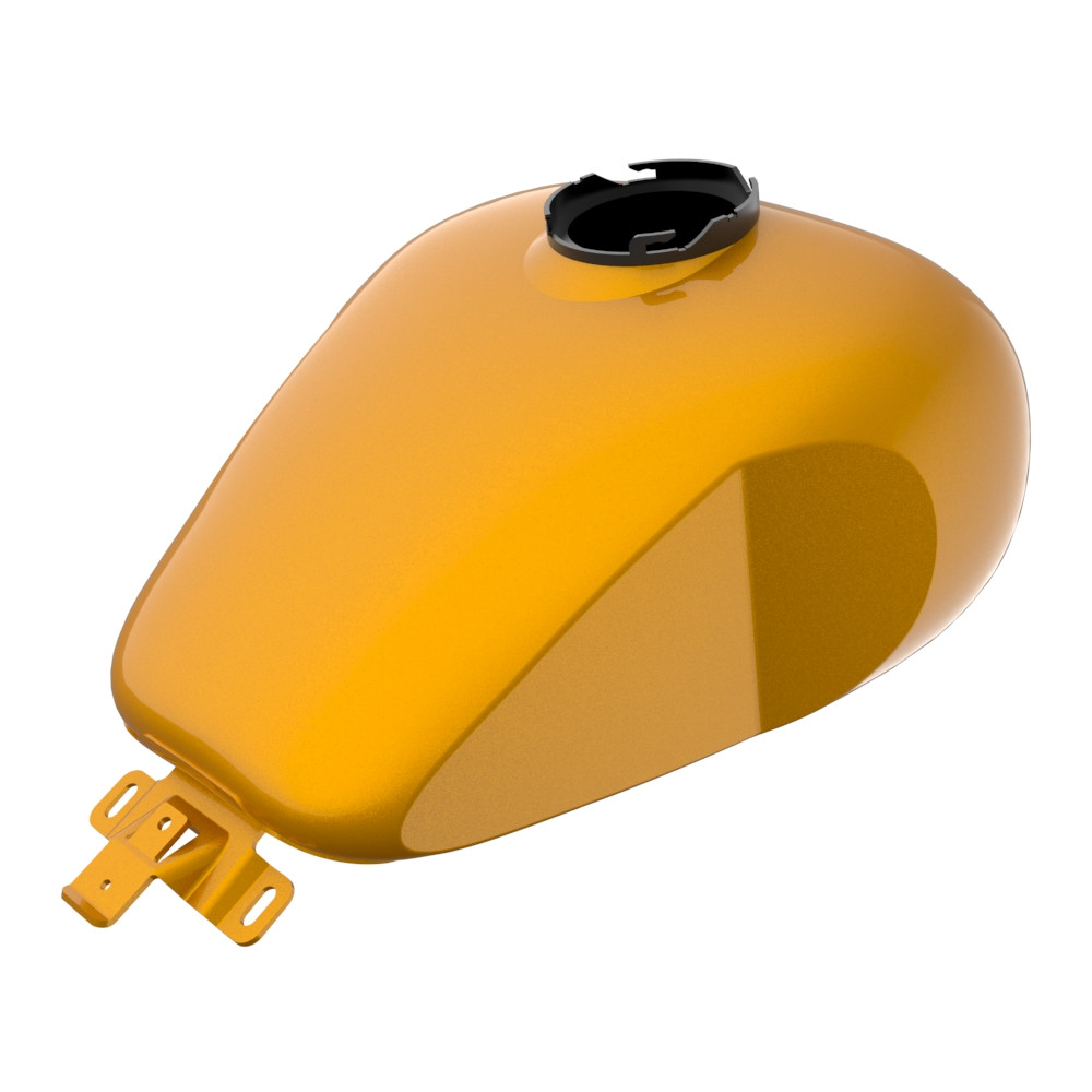 Advanblack Holeshot Gas Tank with Knee Cutout for '08-'23 Harley Touring Models