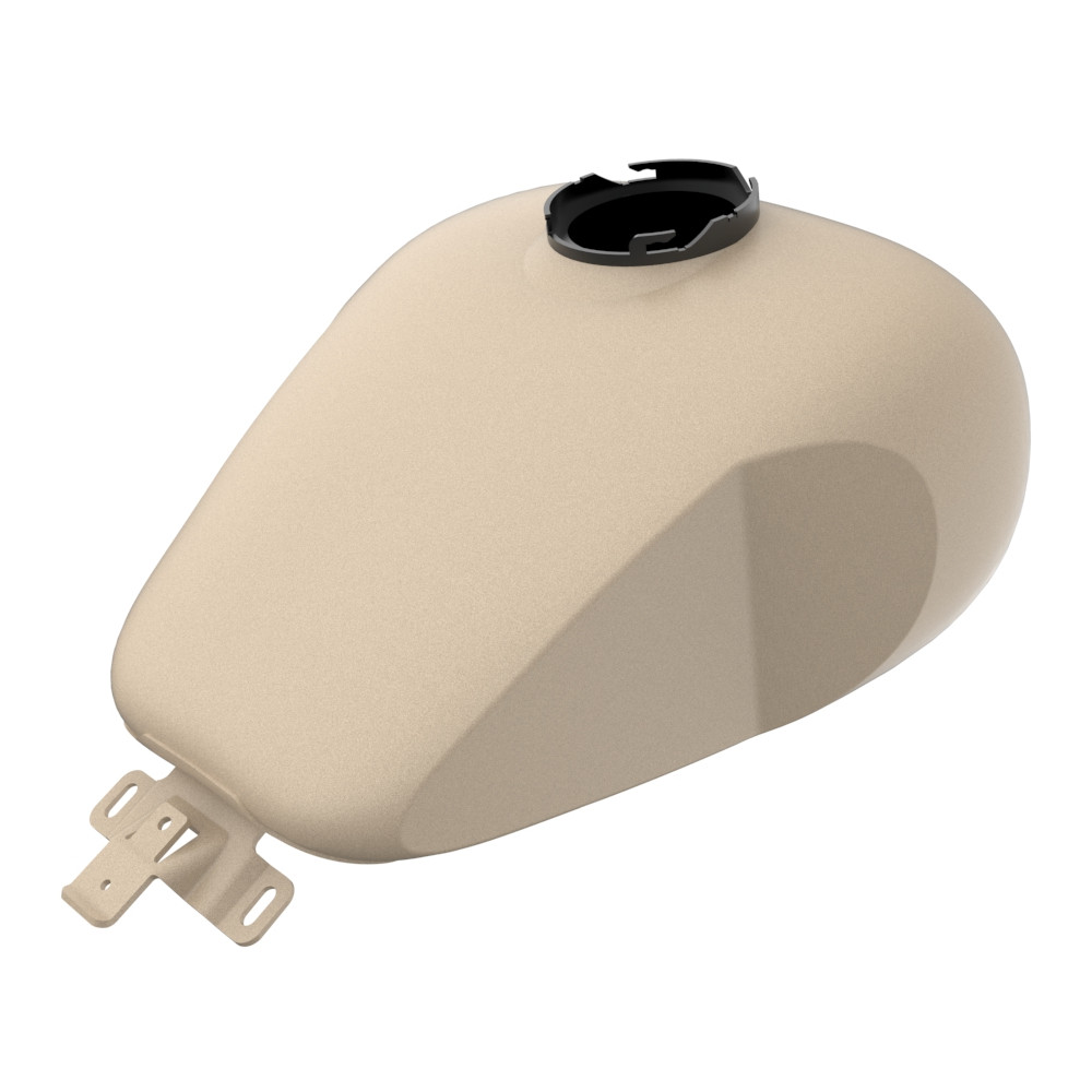 Advanblack Holeshot Gas Tank with Knee Cutout for '08-'23 Harley Touring Models