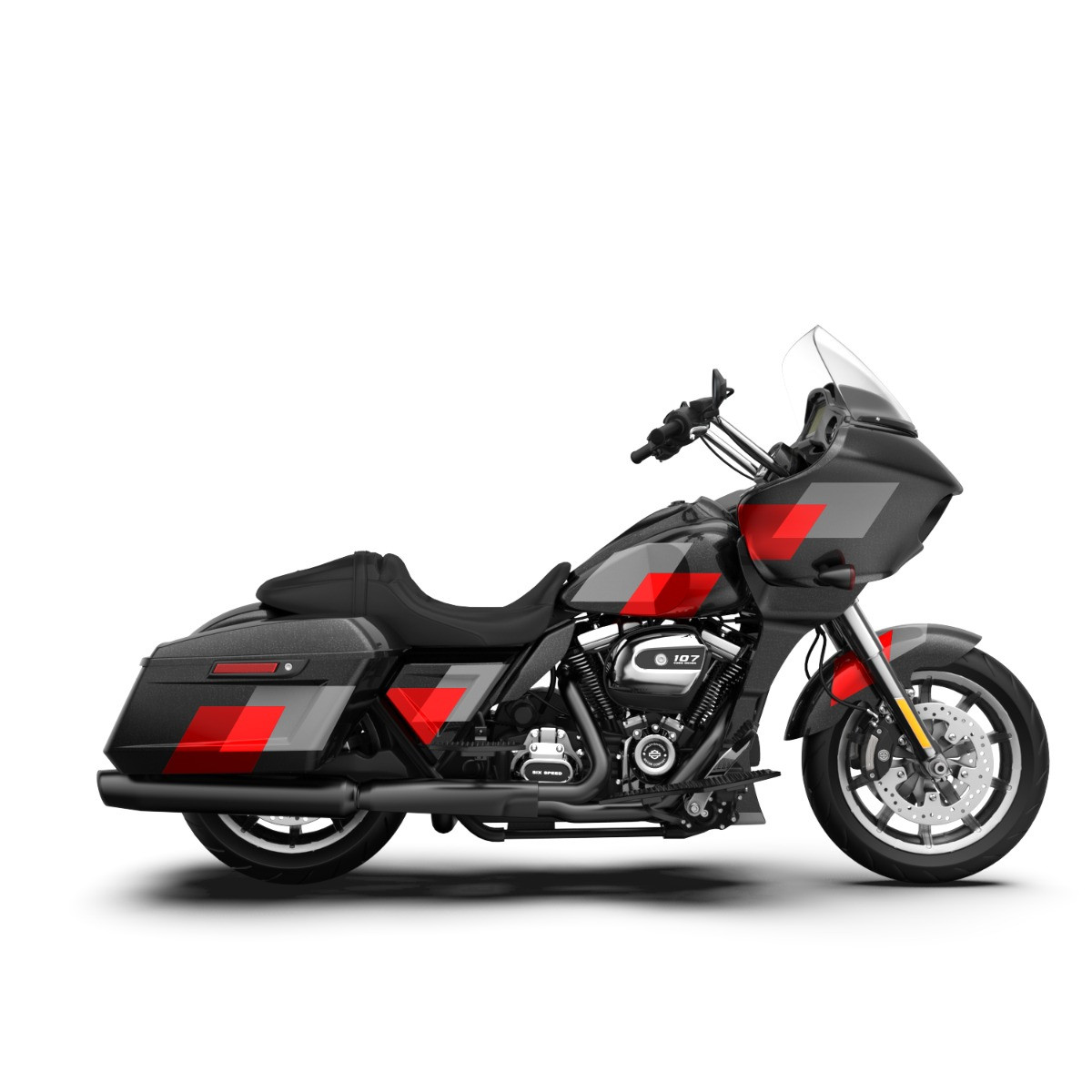 Holeshot FULL BODY COLOR SWAP BUNDLE FOR '15-'23 HARLEY Road Glide
