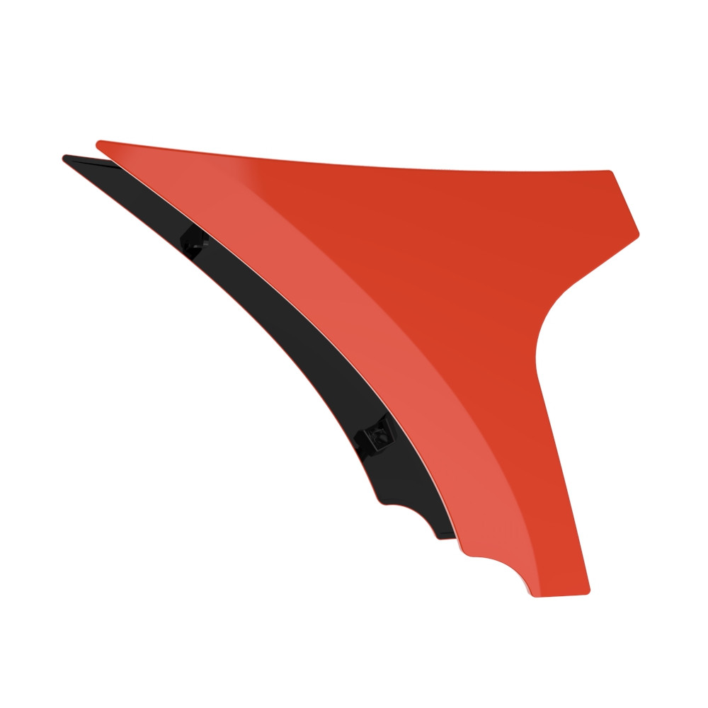 Side Spoiler Panel Fairings with Support Bracket for '23.5-'26 Harley Road Glide