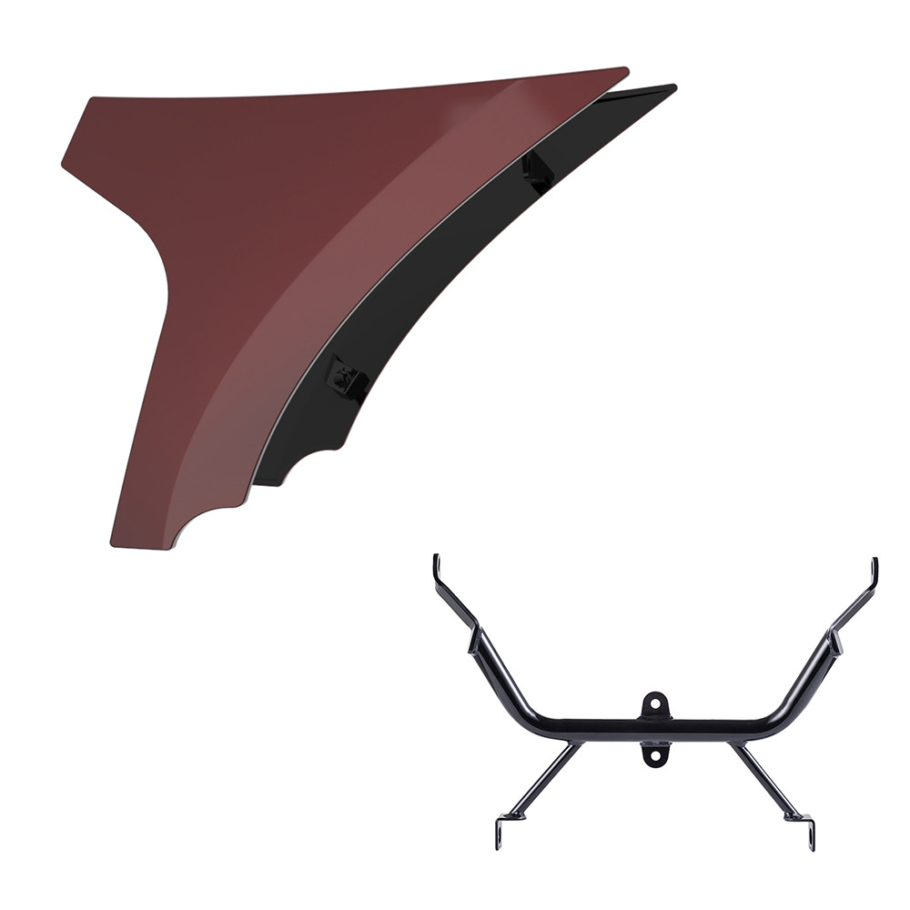 Side Spoiler Panel Fairings with Support Bracket for '23.5-'26 Harley Road Glide