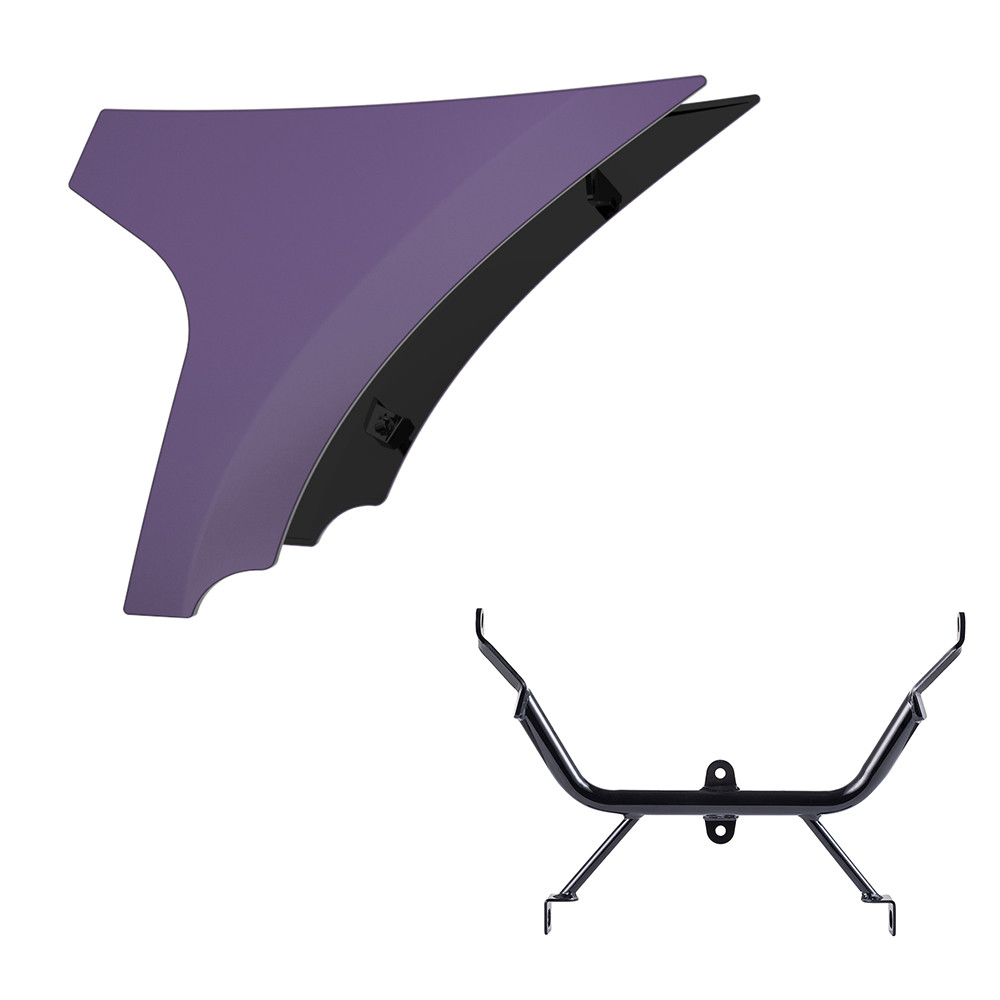 Side Spoiler Panel Fairings with Support Bracket for '23.5-'26 Harley Road Glide