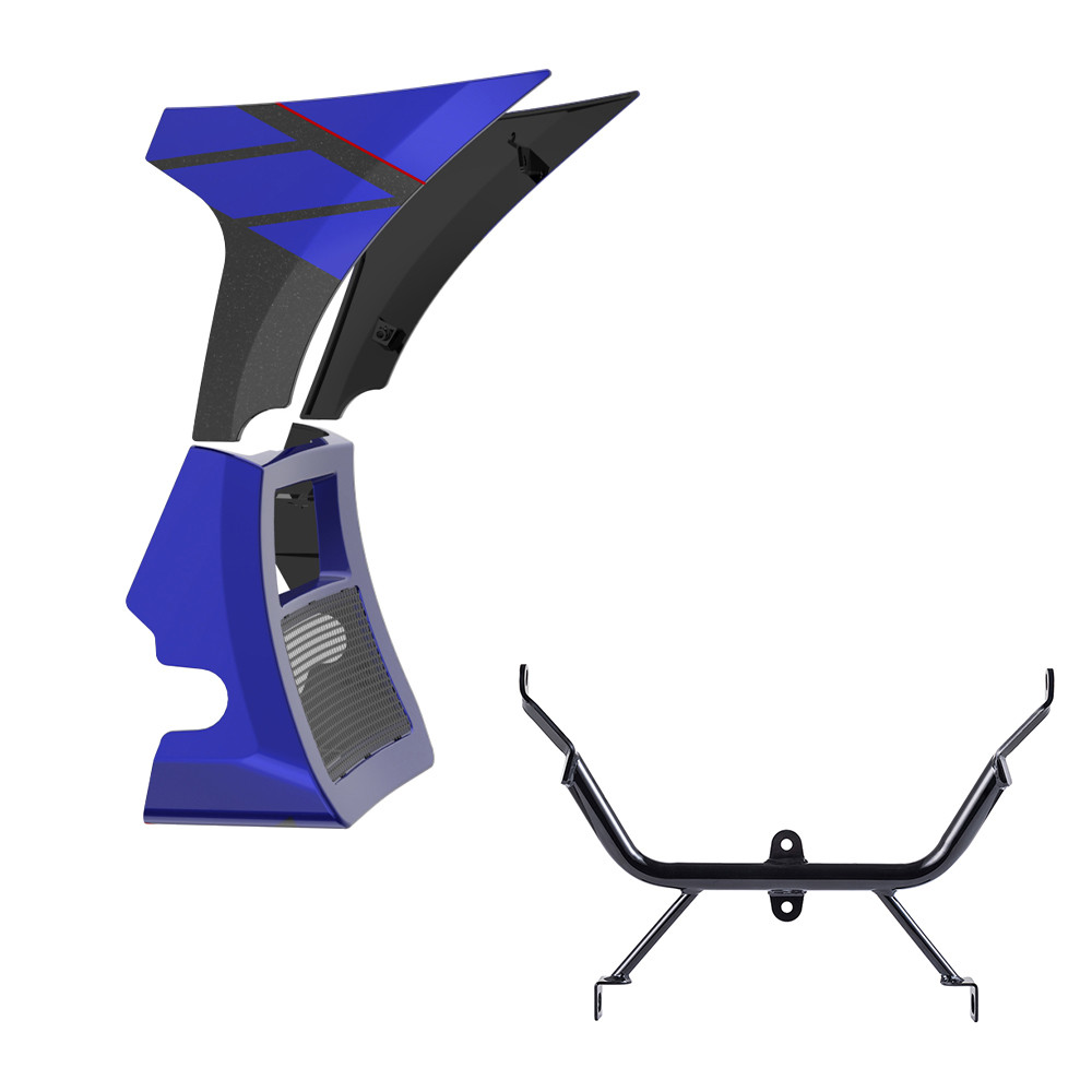 Fairing Spoiler Kit with Support Bracket for '23.5-'26 Harley Road Glide