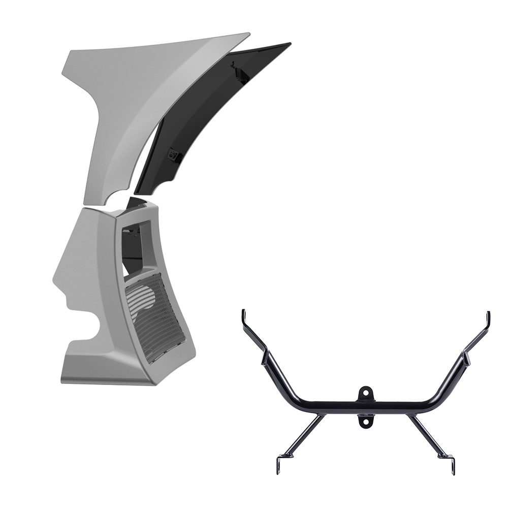 Fairing Spoiler Kit with Support Bracket for '23.5-'26 Harley Road Glide