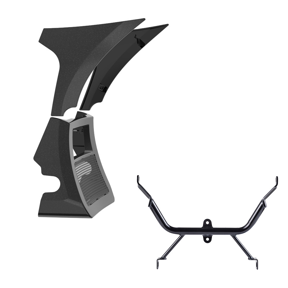 Fairing Spoiler Kit with Support Bracket for '23.5-'26 Harley Road Glide