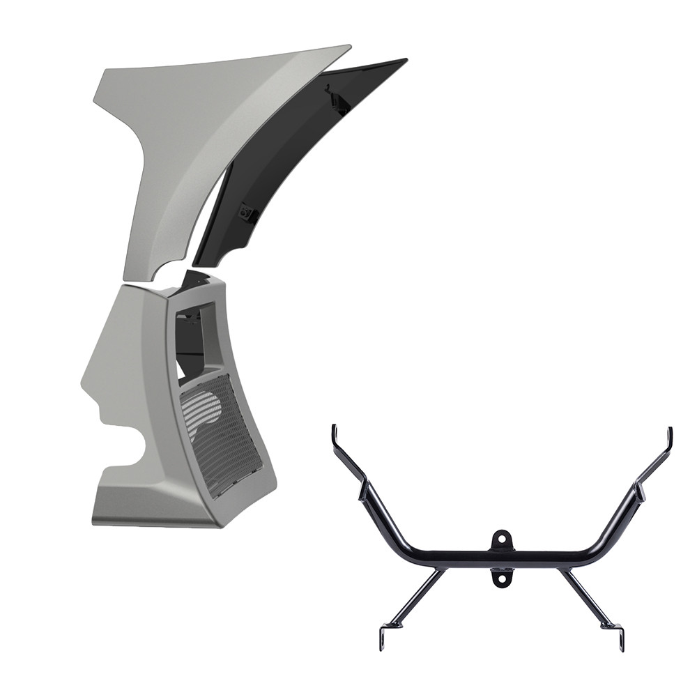 Fairing Spoiler Kit with Support Bracket for '23.5-'26 Harley Road Glide