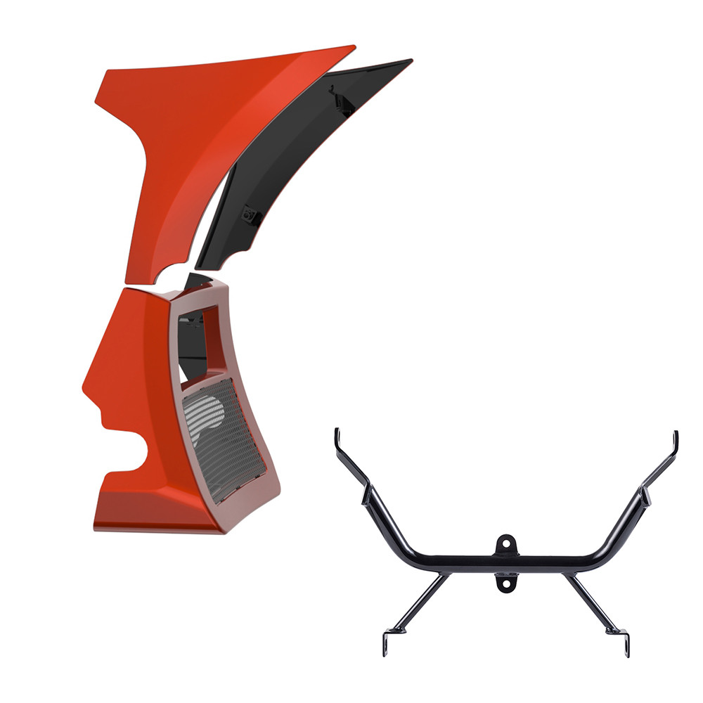 Fairing Spoiler Kit with Support Bracket for '23.5-'26 Harley Road Glide