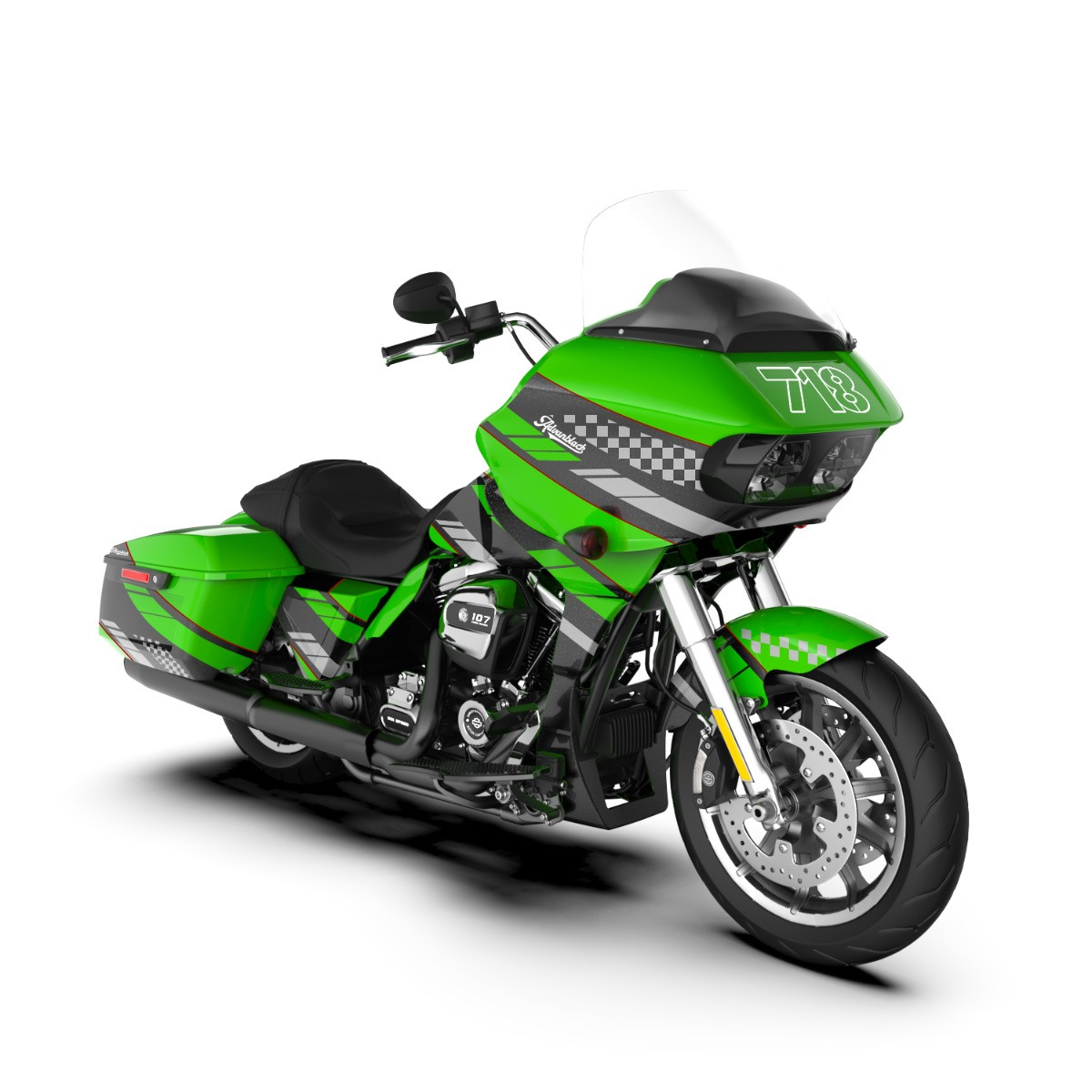 Raging Pulse Holeshot FULL BODY COLOR SWAP BUNDLE FOR '14-'23 HARLEY Touring