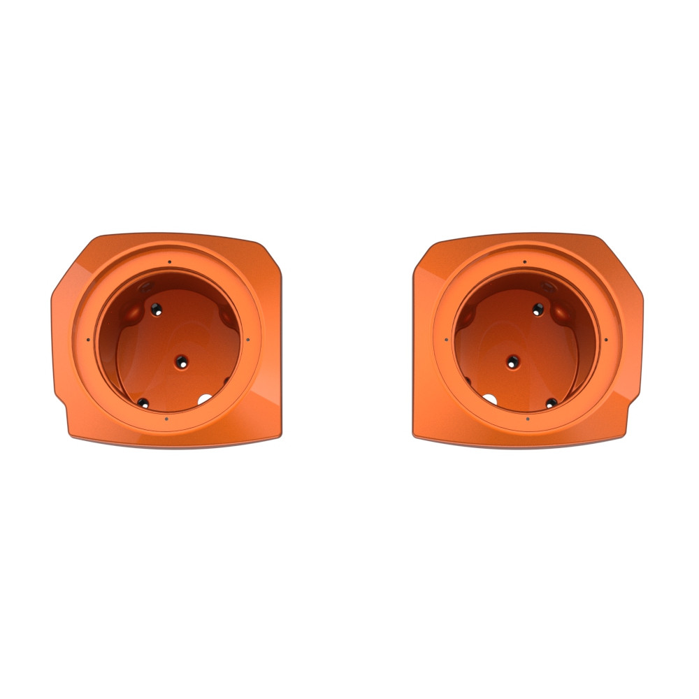 Color-Matched 6.5" Speaker Pods for 23.5Up Harley Touring