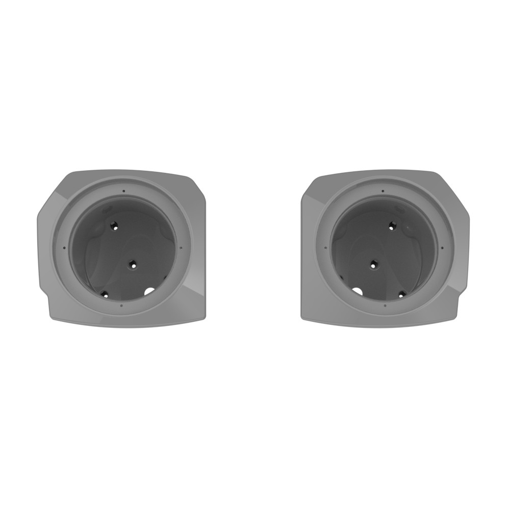 Color-Matched 6.5" Speaker Pods for 23.5Up Harley Touring