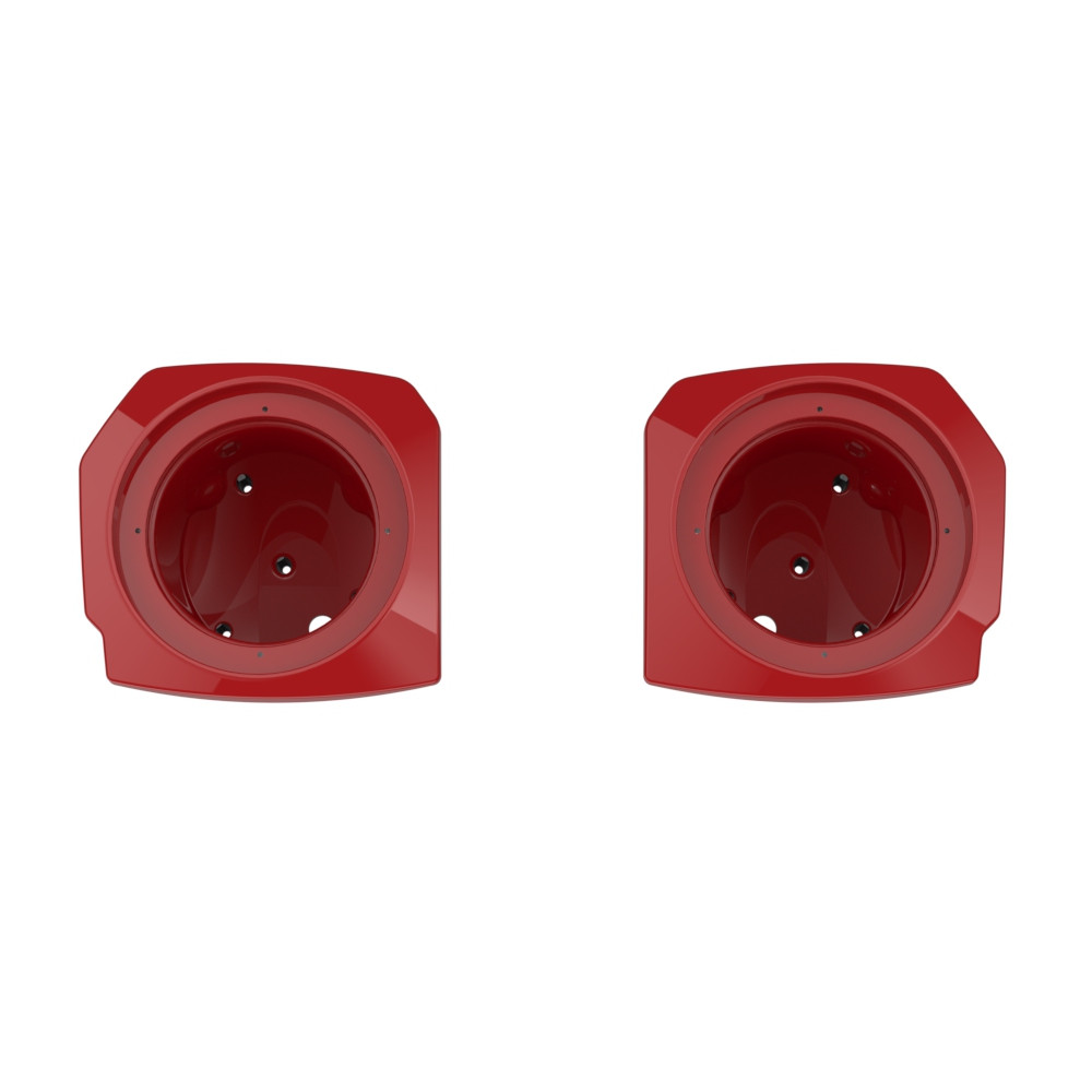 Color-Matched 6.5" Speaker Pods for 23.5Up Harley Touring