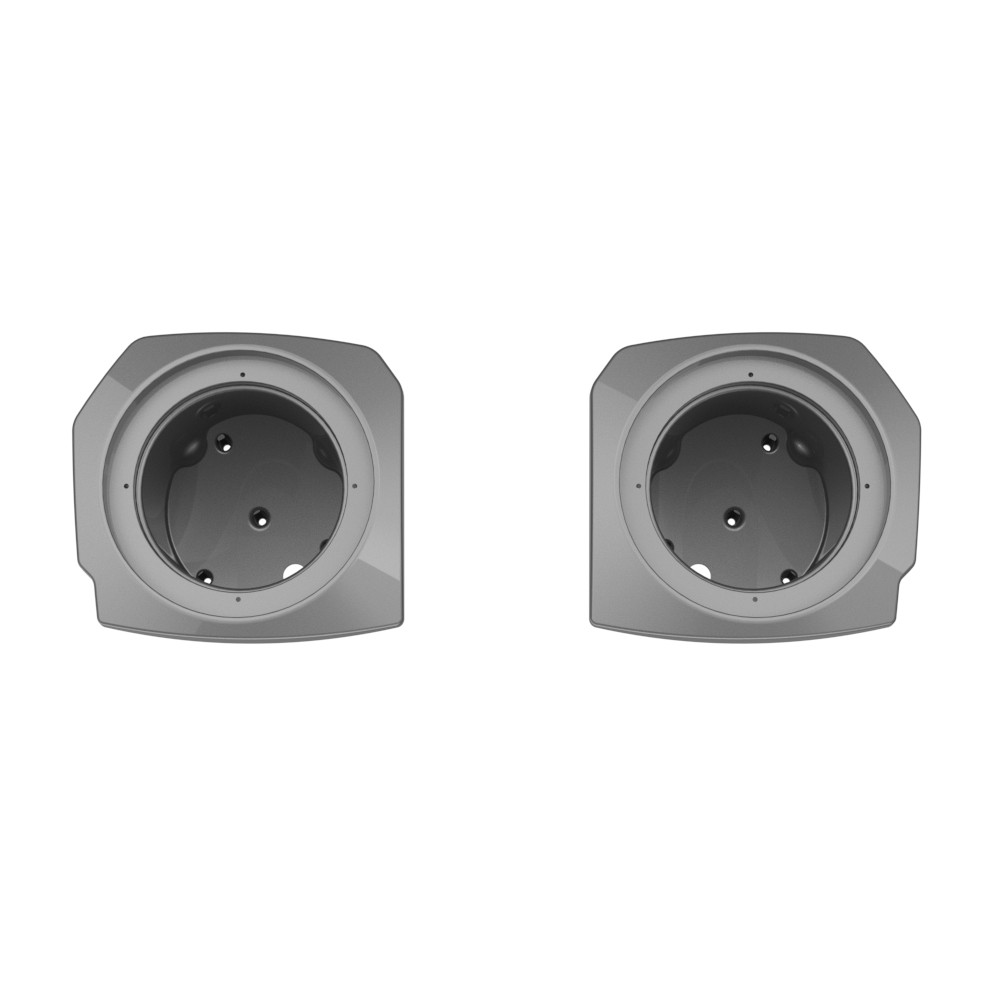 Color-Matched 6.5" Speaker Pods for 23.5Up Harley Touring