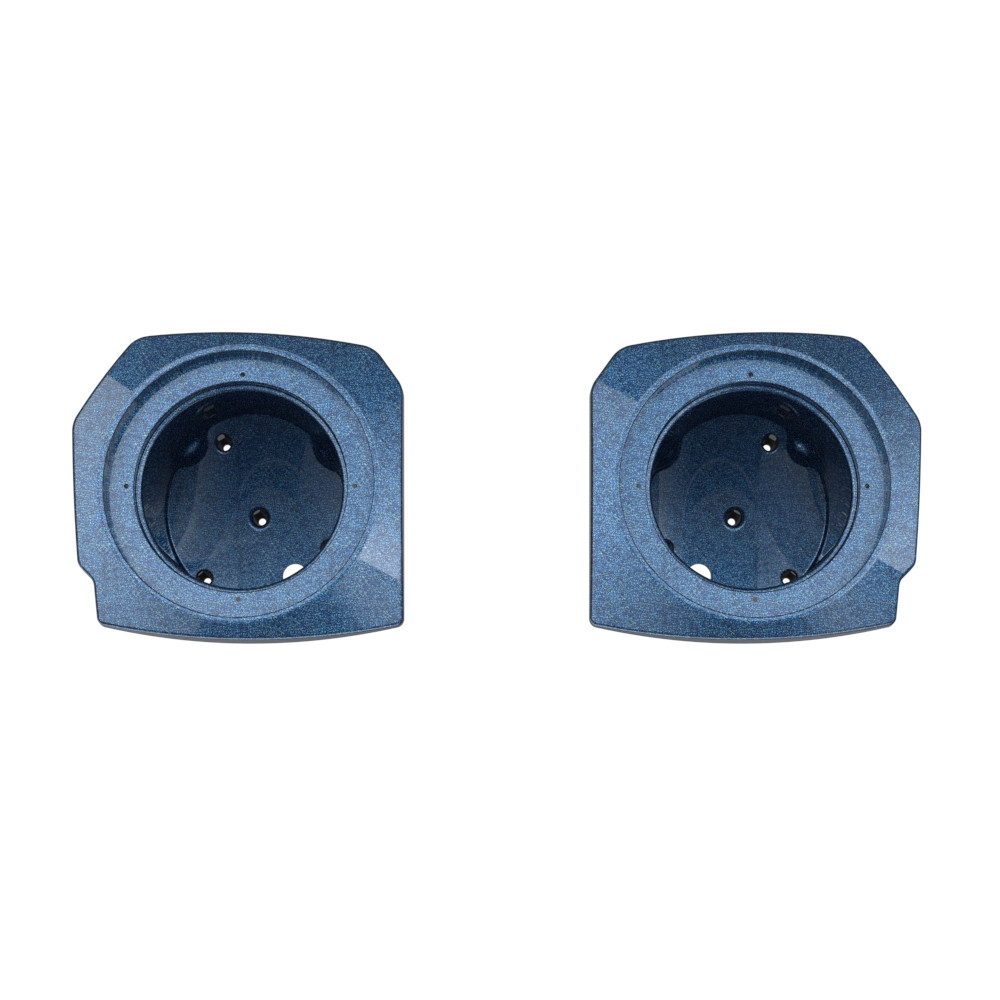 Color-Matched 6.5" Speaker Pods for 23.5Up Harley Touring