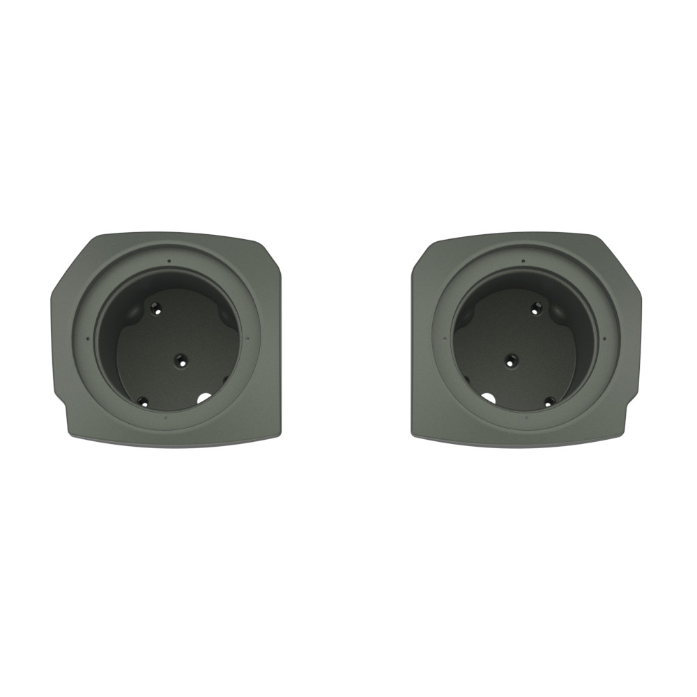 Color-Matched 6.5" Speaker Pods for 23.5Up Harley Touring