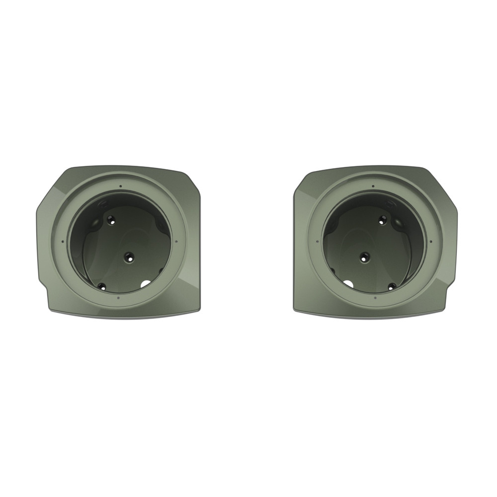 Color-Matched 6.5" Speaker Pods for 23.5Up Harley Touring