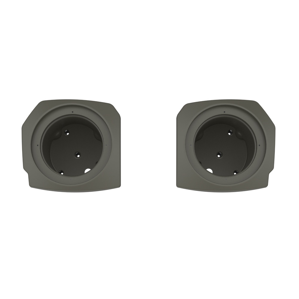 Color-Matched 6.5" Speaker Pods for 23.5Up Harley Touring