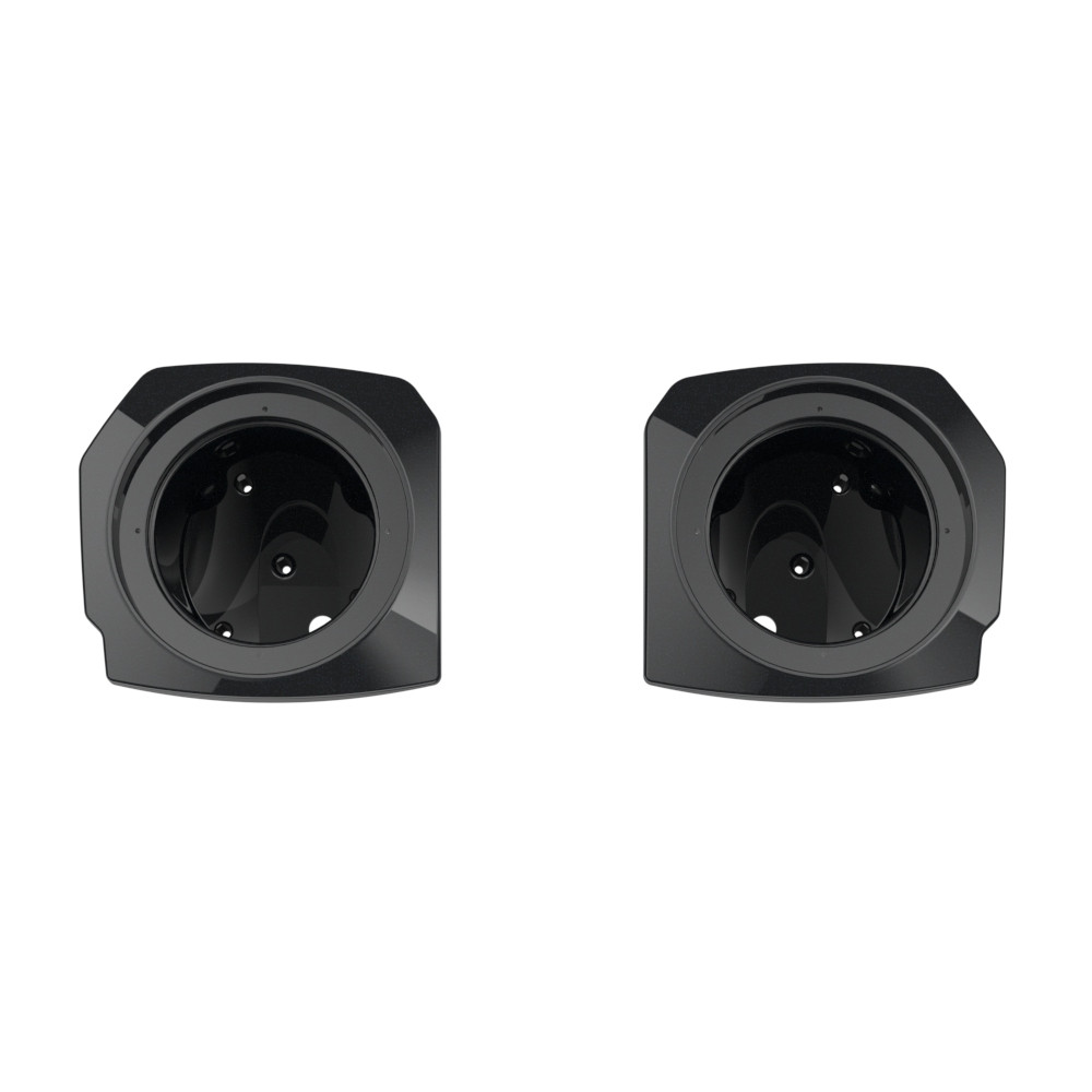 Color-Matched 6.5" Speaker Pods for 23.5Up Harley Touring