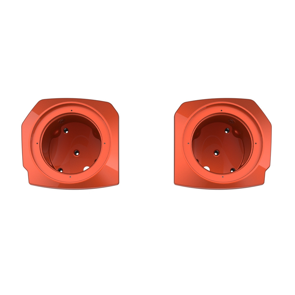 Color-Matched 6.5" Speaker Pods for 23.5Up Harley Touring