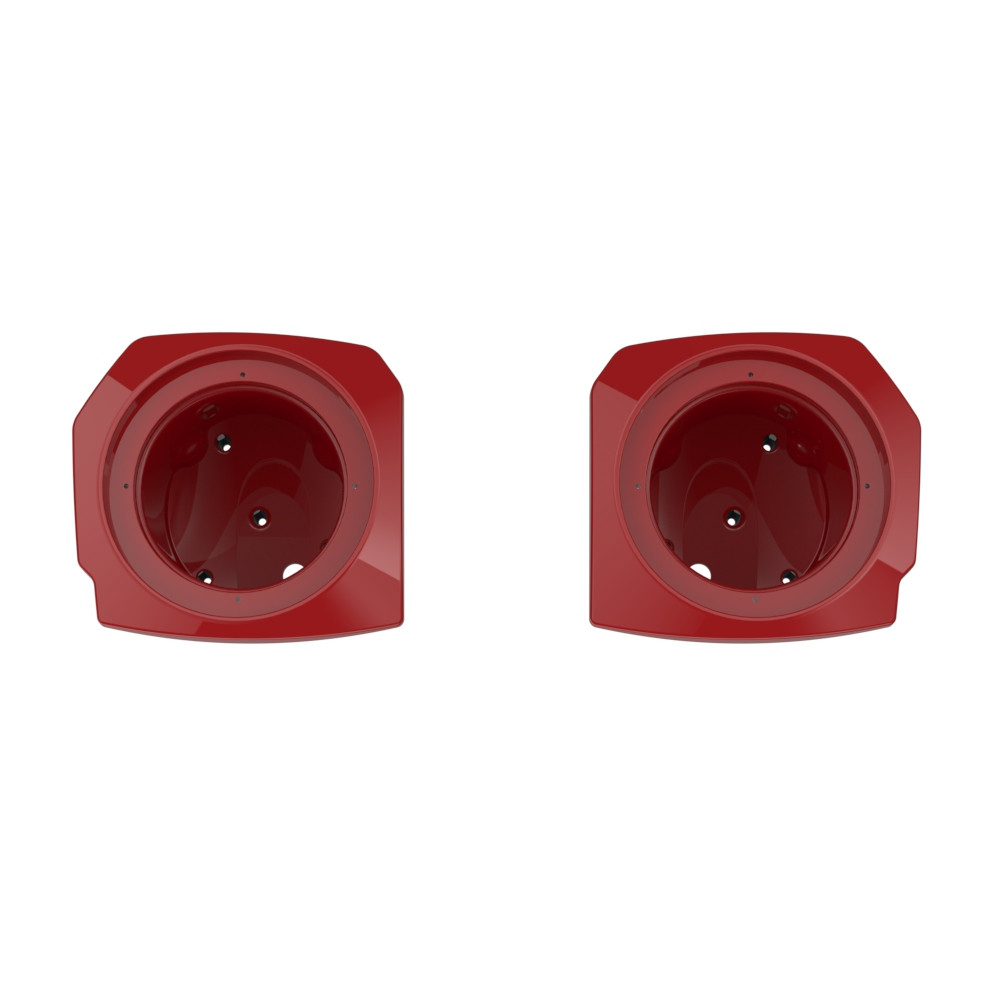 Color-Matched 6.5" Speaker Pods for 23.5Up Harley Touring