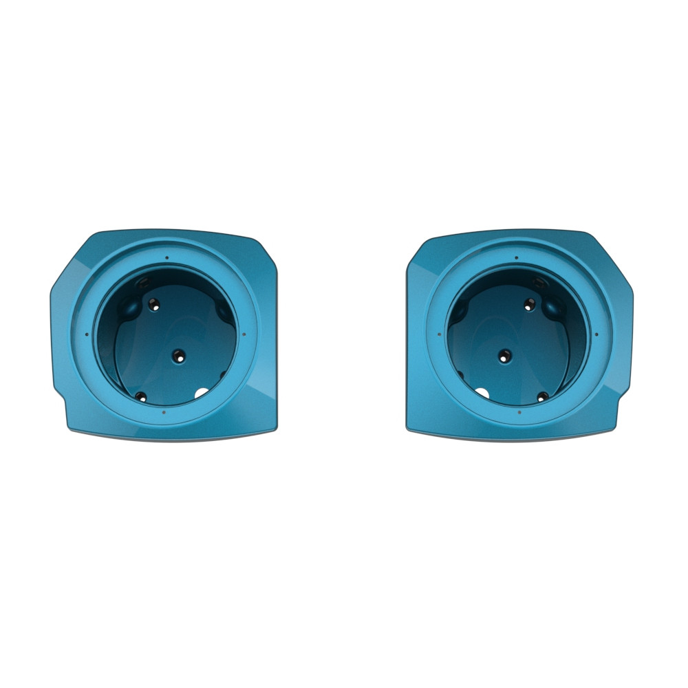 Color-Matched 6.5" Speaker Pods for 23.5Up Harley Touring