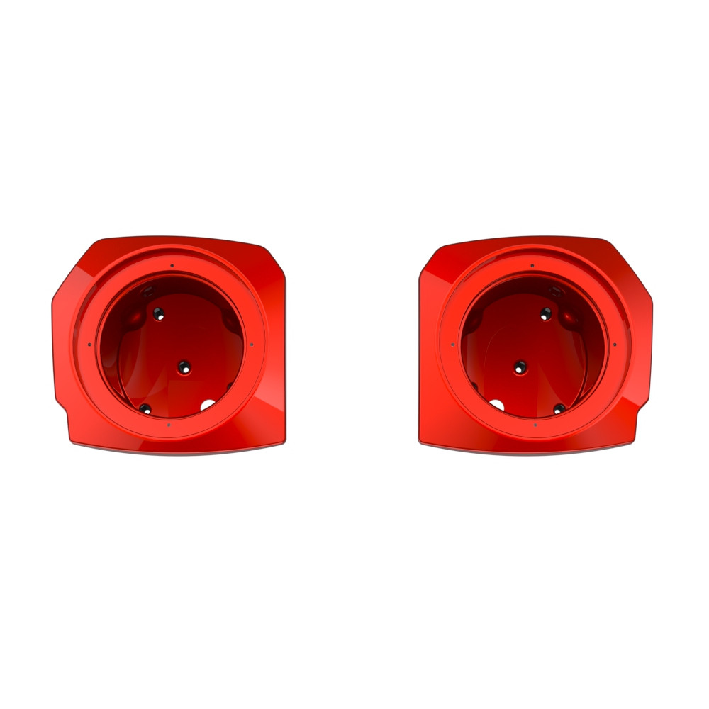 Color-Matched 6.5" Speaker Pods for 23.5Up Harley Touring