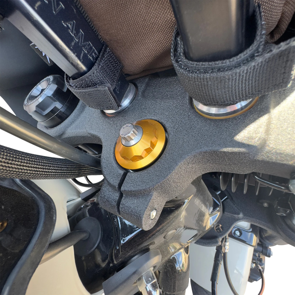 Paul Yaffe Bagger Nation #PYO:12PSK-18L-GD - Steering Stem Nut - Gold
