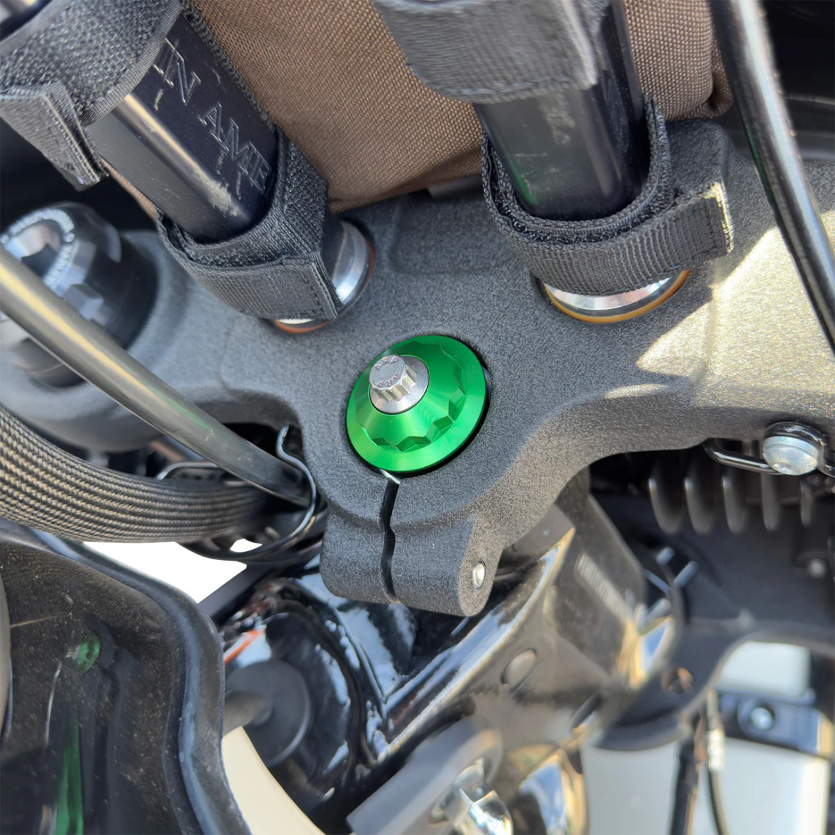 Paul Yaffe Bagger Nation #PYO:12PSK-18L-GN - Steering Stem Nut - Green