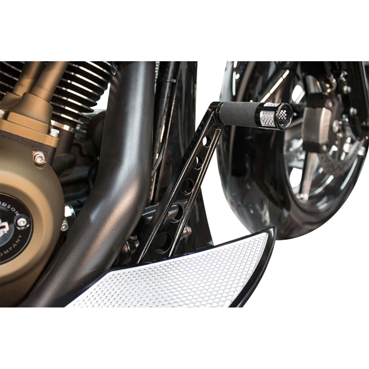 Paul Yaffe Bagger Nation #PYO:BL-IB-14L-B - I-Beam Brake Lever - Rear - Black