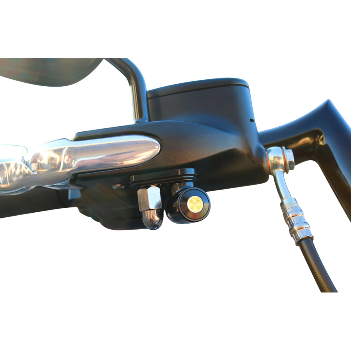 Paul Yaffe Bagger Nation #PYO:LB-PM-AMB-B - Lightning Bullet Pro - Amber - Black