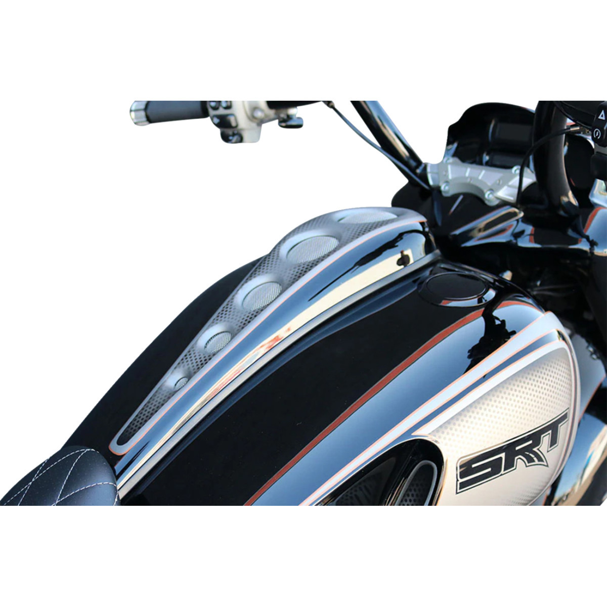 Paul Yaffe Bagger Nation #PYO:DD-DK - Custom Dash Kit - Dimple Die - HD Touring