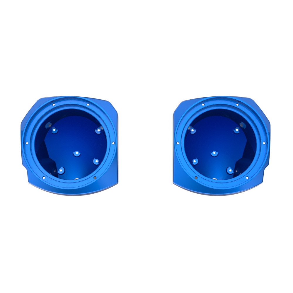 Color-Matched 8inch Speaker Pods for 23.5Up Harley Touring