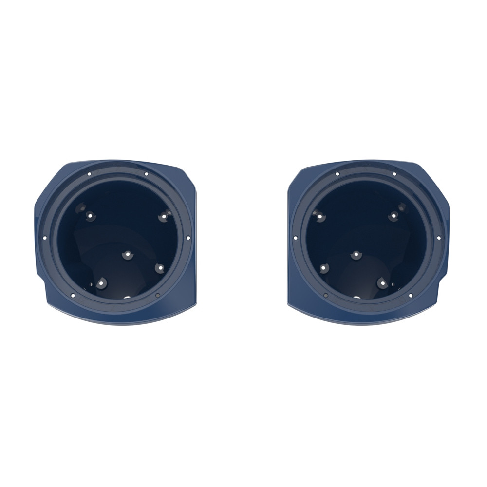 Color-Matched 8inch Speaker Pods for 23.5Up Harley Touring