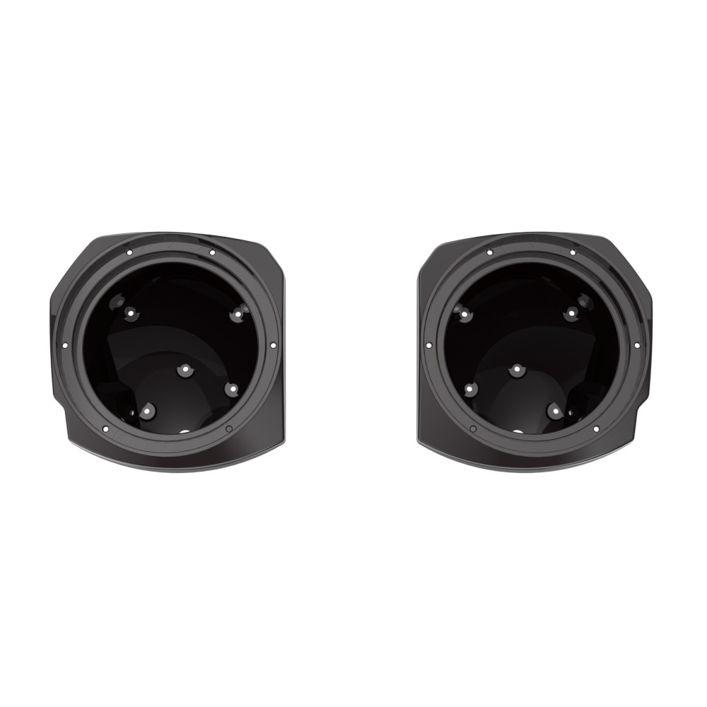 Color-Matched 8inch Speaker Pods for 23.5Up Harley Touring