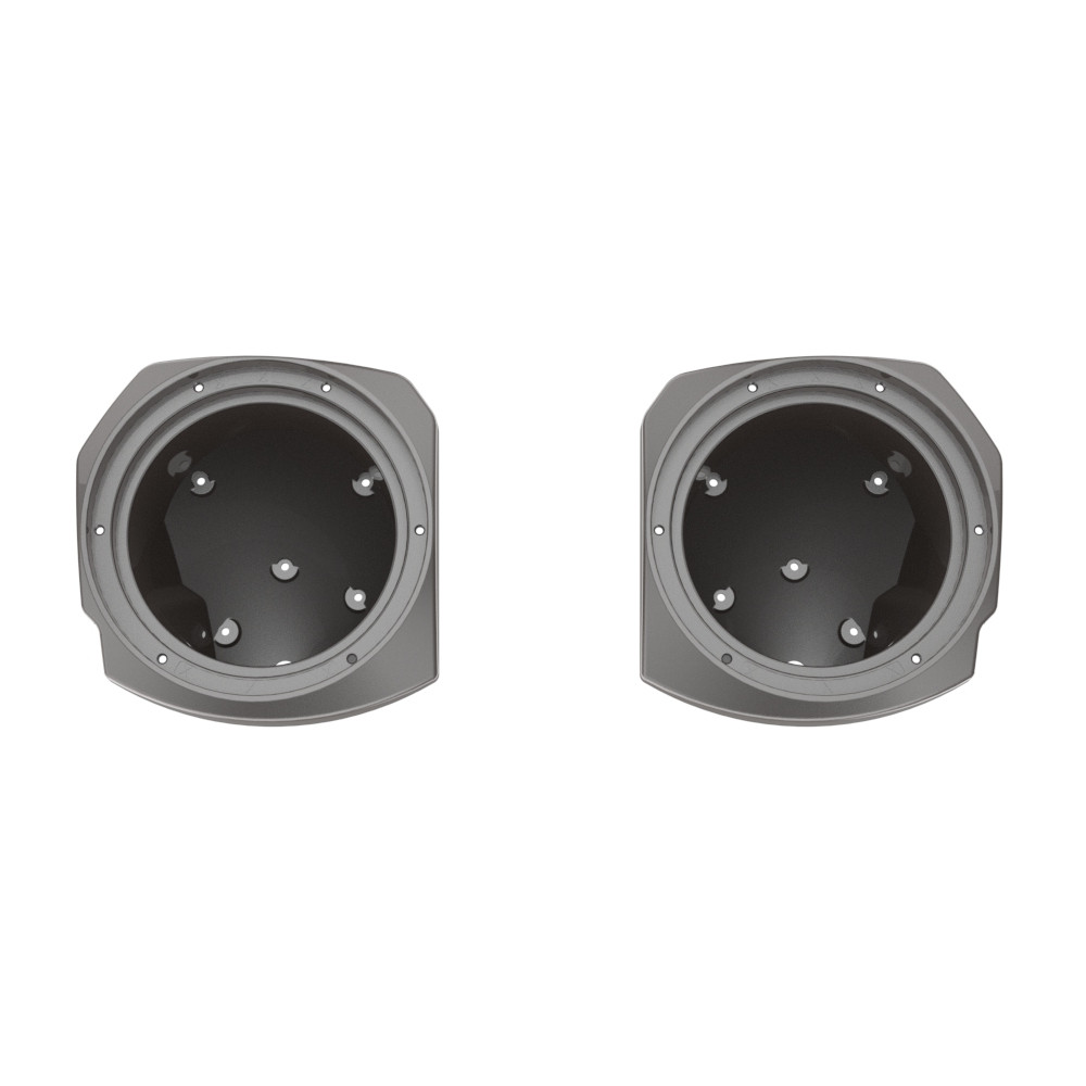 Color-Matched 8inch Speaker Pods for 23.5Up Harley Touring