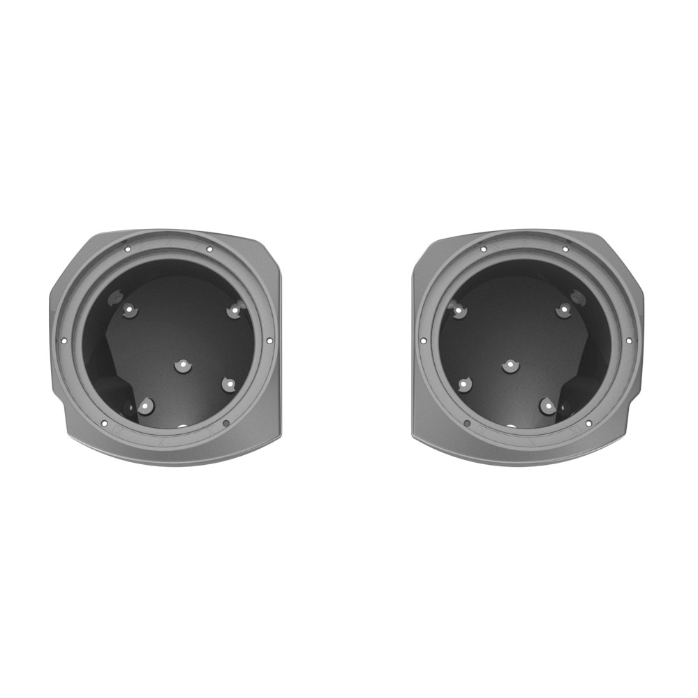 Color-Matched 8inch Speaker Pods for 23.5Up Harley Touring