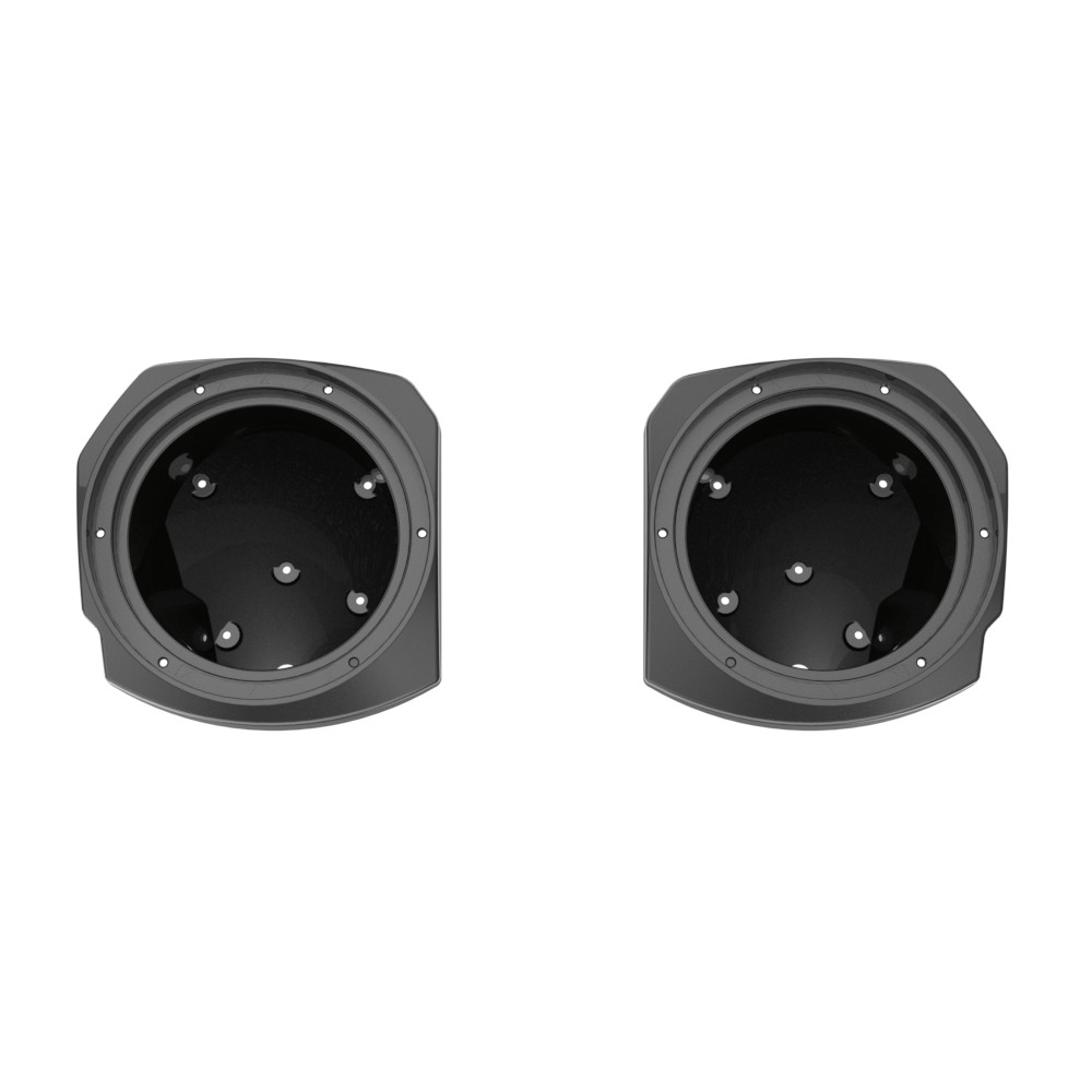 Color-Matched 8inch Speaker Pods for 23.5Up Harley Touring