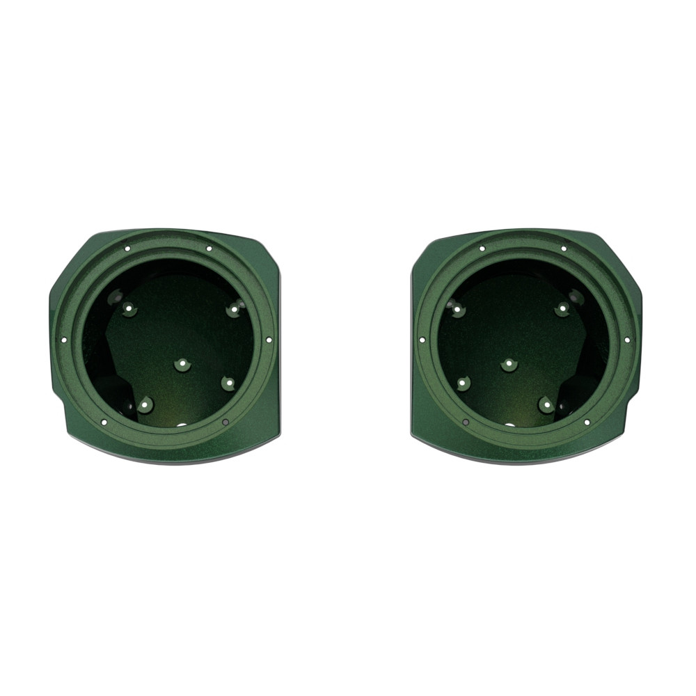 Color-Matched 8inch Speaker Pods for 23.5Up Harley Touring