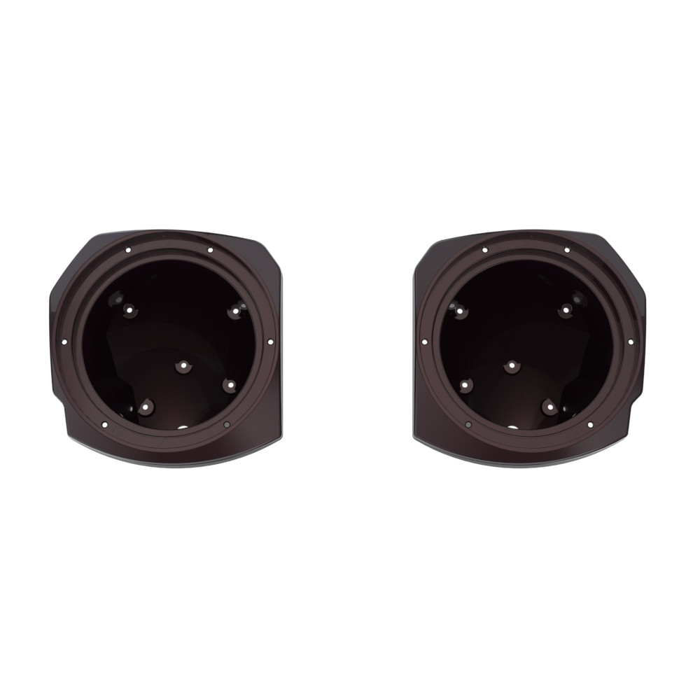 Color-Matched 8inch Speaker Pods for 23.5Up Harley Touring