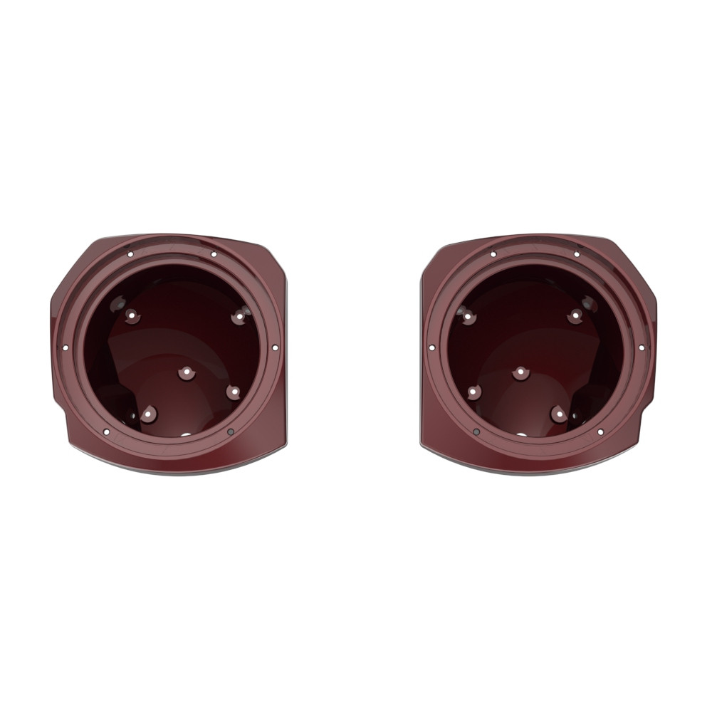 Color-Matched 8inch Speaker Pods for 23.5Up Harley Touring