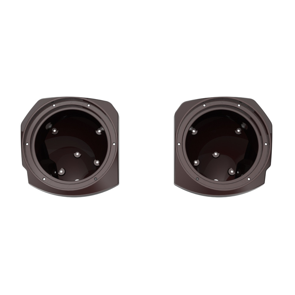 Color-Matched 8inch Speaker Pods for 23.5Up Harley Touring