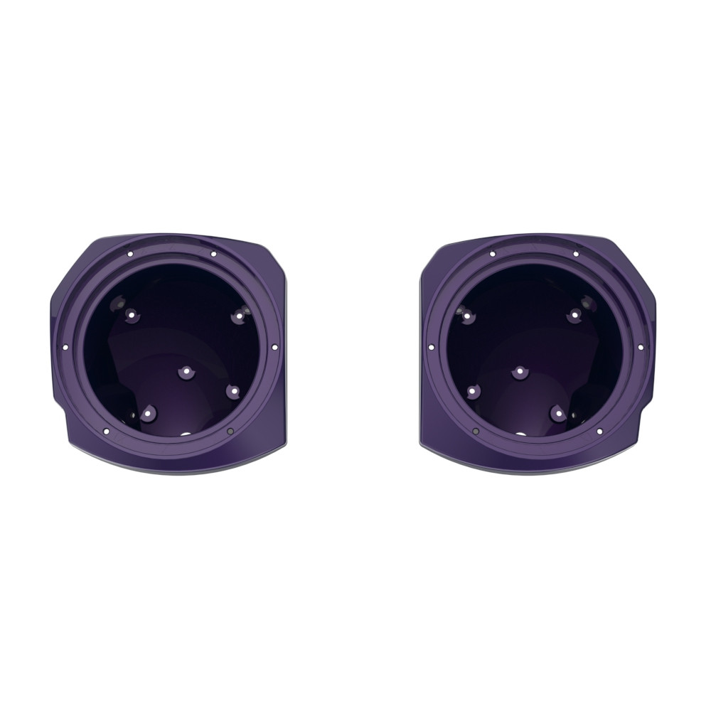 Color-Matched 8inch Speaker Pods for 23.5Up Harley Touring