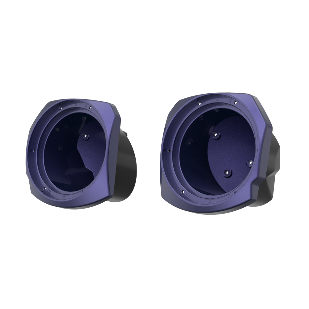 Color-Matched 8inch Speaker Pods for 23.5Up Harley Touring