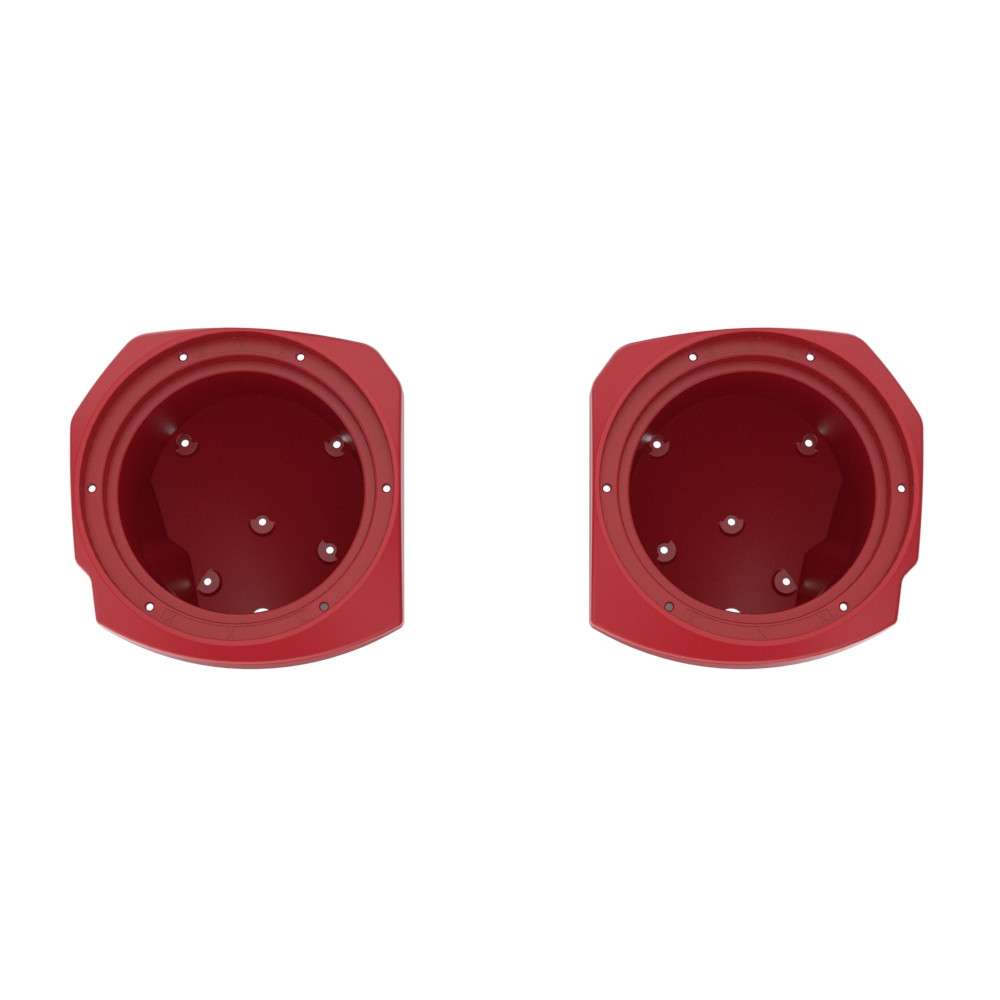 Color-Matched 8inch Speaker Pods for 23.5Up Harley Touring